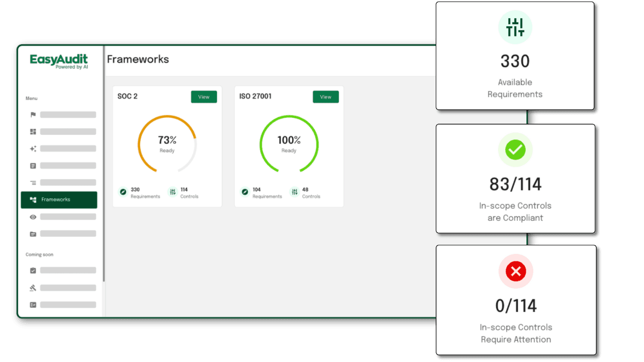 Cross-Framework Mapping Dashboard